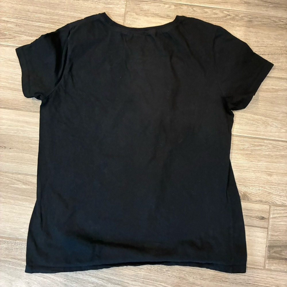 Gildan Tupac Graphic Tee Womans Medium Black California Love Rap Hip Hop Shirt - Picture 3 of 6